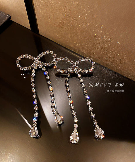 Zircon Square Bow Set