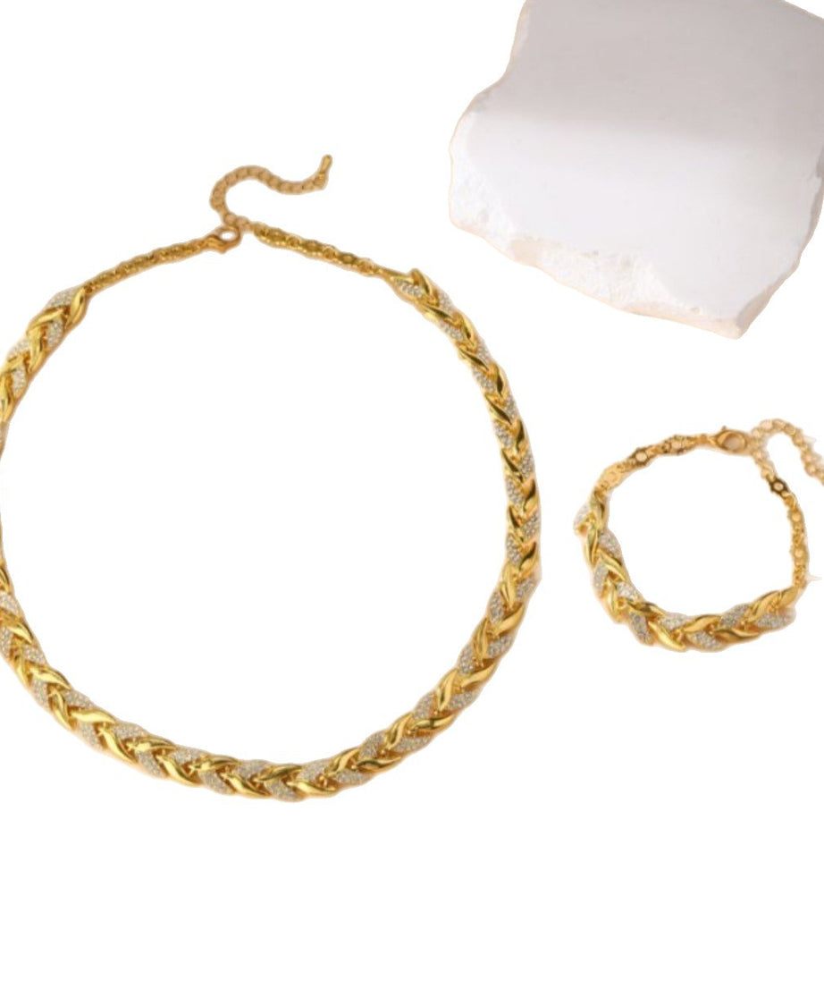 Diamond-encrusted Set