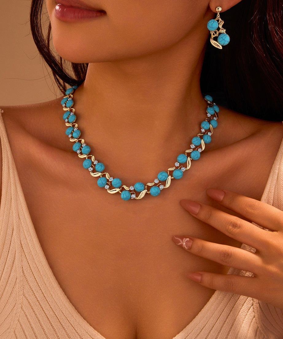 Pearl Turquoise Set